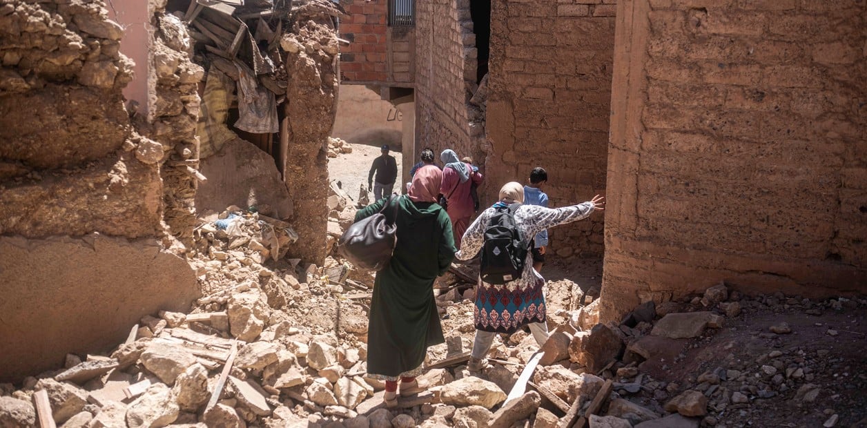 El terremoto dejó más de 1000 víctimas en Marruecos (AP /Mosa'ab Elshamy)