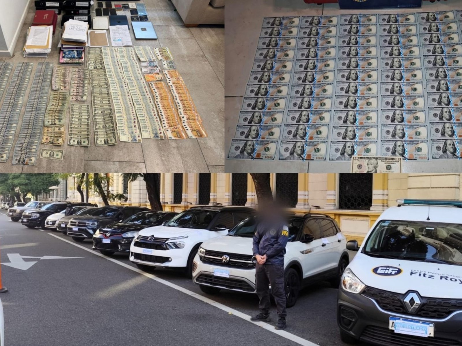 Golpe a una banda criminal que operaba en casinos de Las Vegas: millonario secuestro de dinero y bienes en 30 allanamientos