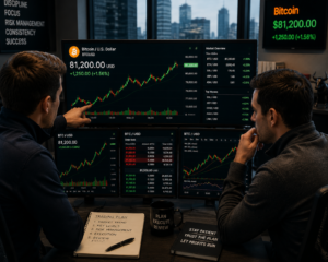 Bitcoin recupera $81K mientras inversores atienden la visita de Trump a China