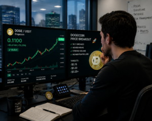 Dogecoin sube mientras Bitcoin rebota por encima de $80K tras liquidación de cortos