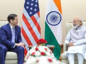 En su primer viaje oficial a la India, Marco Rubio intenta restablecer la confianza entre Washington y Nueva Delhi