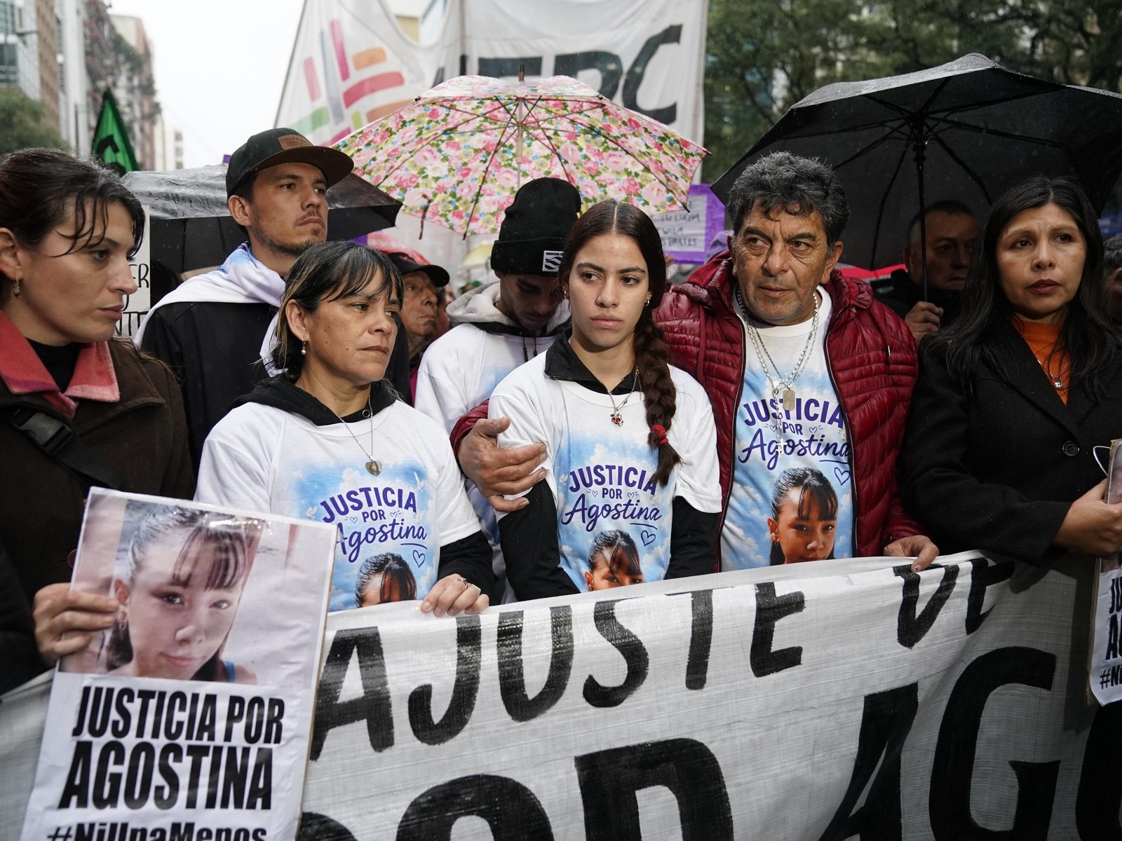 El fuerte reclamo de la abuela de Agostina Vega en la marcha por Ni Una Menos en Córdoba: "A mi hija nadie la escuchó"