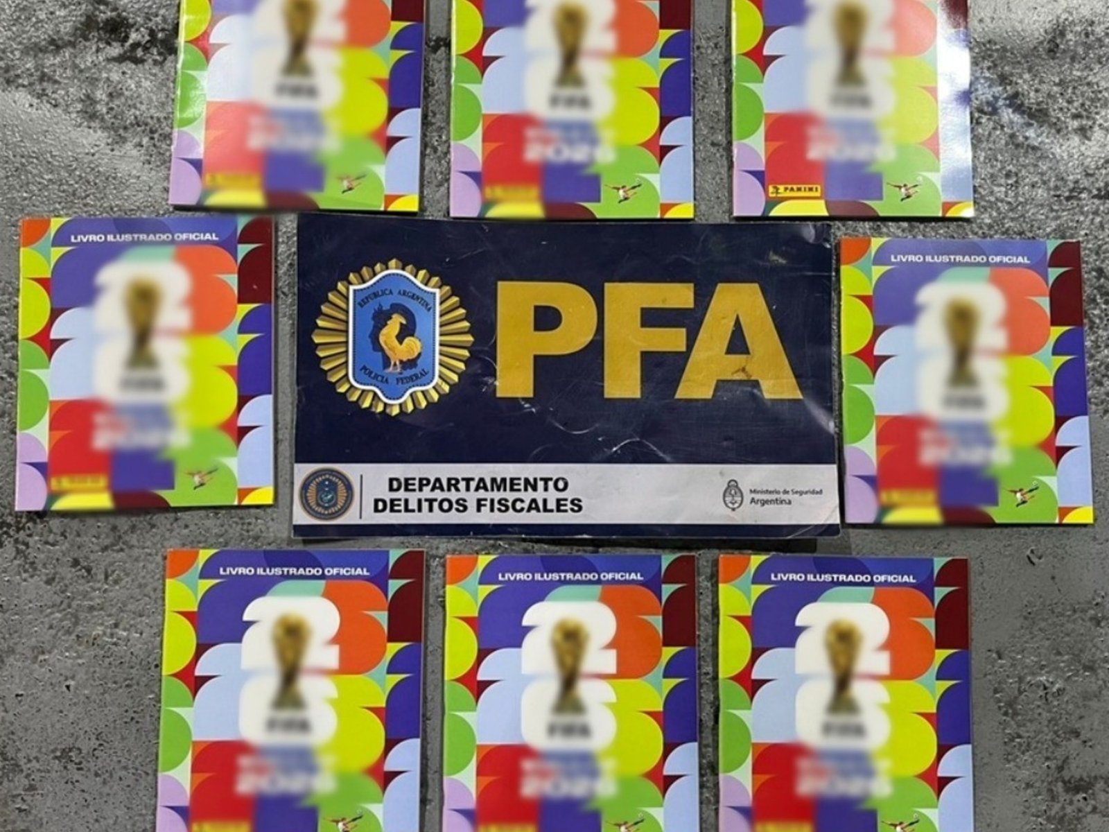 Golpe a los fanáticos: secuestraron más de 2.000 álbumes de figuritas que habían ingresado de manera ilegal al país