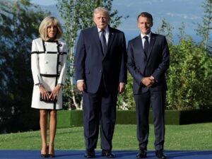 Comenzó la cumbre del G-7 en Francia con un Donald Trump “contento” por la firma del acuerdo con Irán