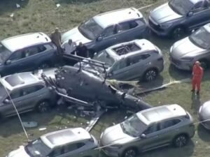 Tragedia aérea en Río de Janeiro: chocaron dos helicópteros y murieron al menos seis personas