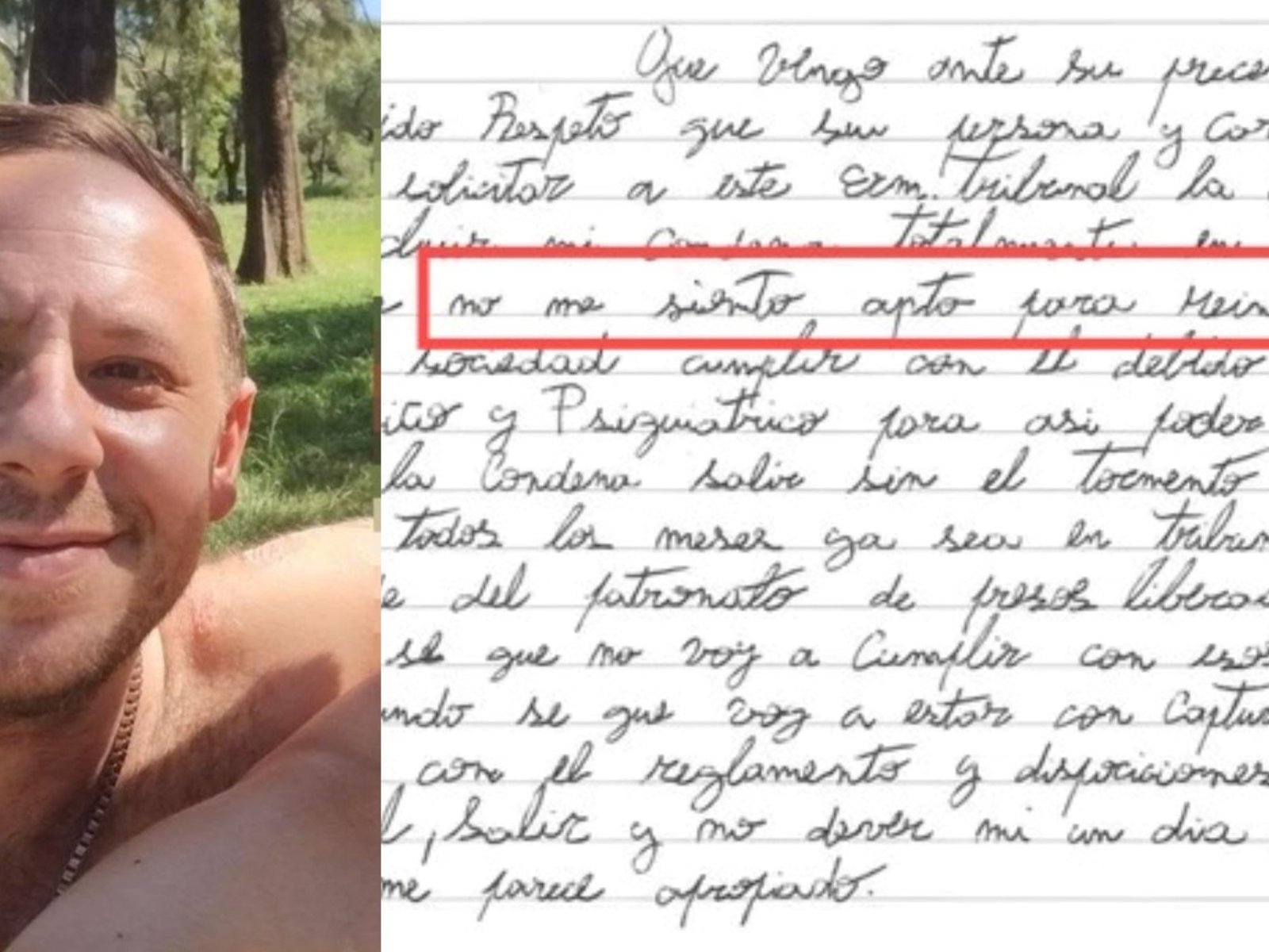Un preso por narcomenudeo pidió no salir de la cárcel: "No me siento apto para reinsertarme"