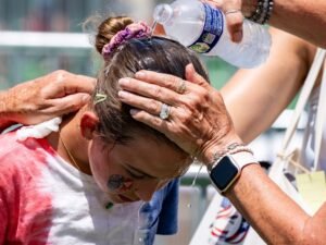 Ola de calor extremo en EE.UU. en medio de los partidos del Mundial y los actos por el 4 de Julio