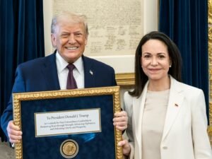 Terremotos en Venezuela: la Casa Blanca, irritada con el “oportunismo grotesco” de María Corina Machado