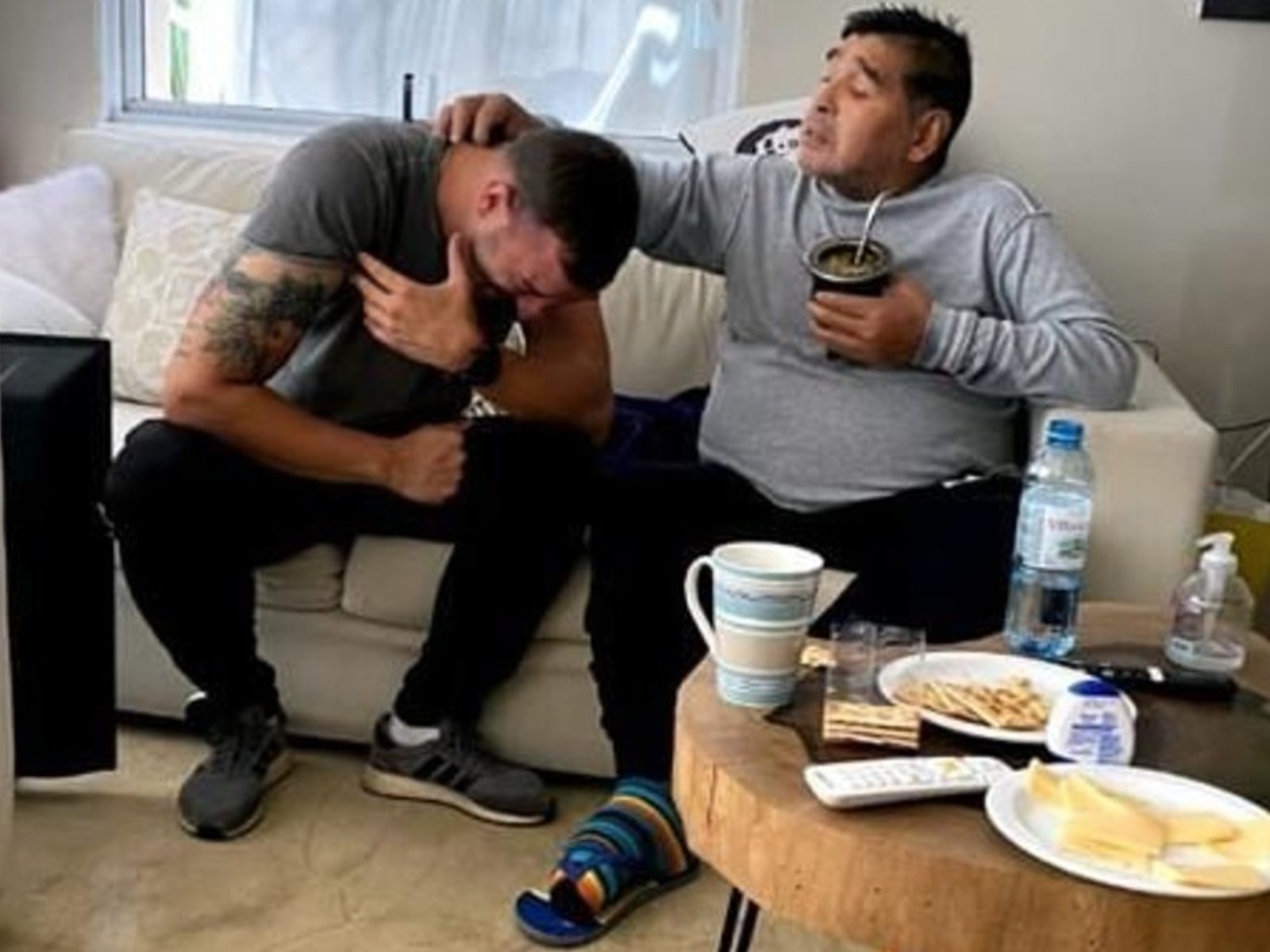 La advertencia del masajista de Maradona días antes de la muerte: "Tenía los ojos hinchados como una teta"
