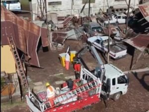 Uruguay declaró alerta roja por un ciclón extratropical: al menos un muerto