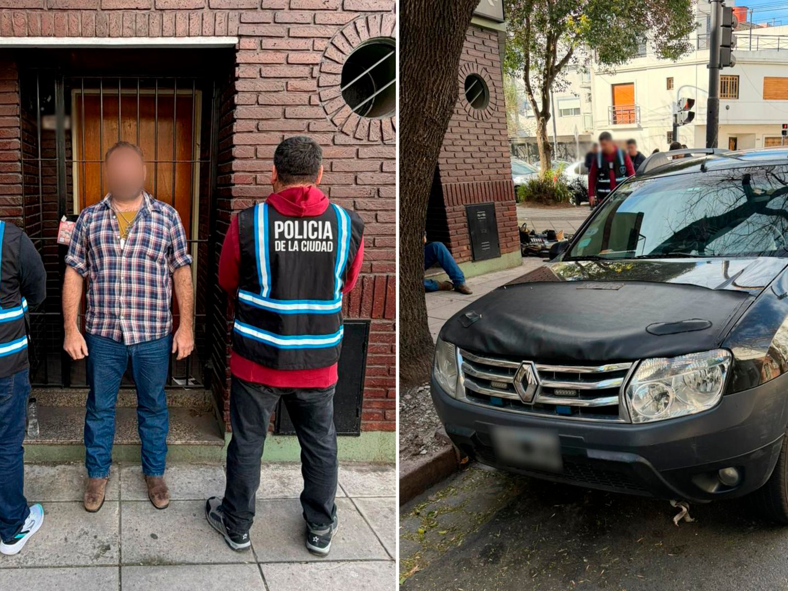 Tenía una condena por amenazas, circulaba en un patrullero trucho y llevaba un arsenal: detuvieron a un hombre que se hacía pasar por policía