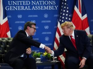 El primer ministro de Gran Bretaña se reunió con Trump y hablaron de las islas Malvinas: “Establecimos una buena conexión”