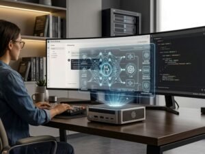 Cómo son las nuevas computadoras de escritorio que usan inteligencia artificial sin conectarse a Internet